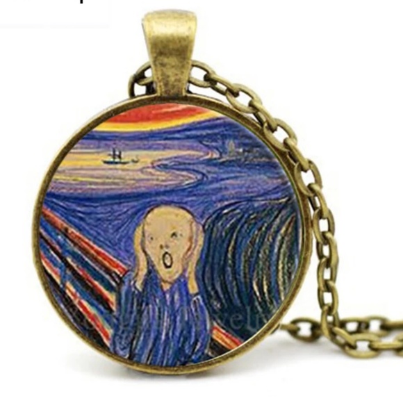 Jewelry - The Scream Edvard Munch Necklace